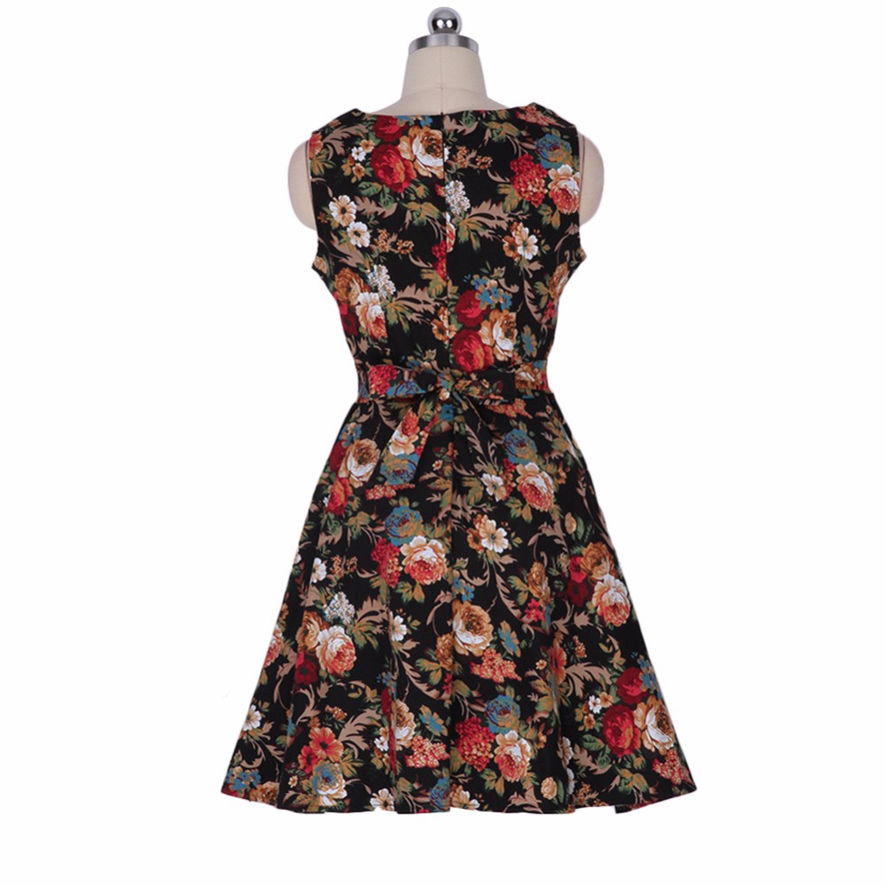 Zaful-Retro-PinUp-Tutu-Dresses-Hepburn-50s-60s-Rockabilly-Robe-Floral-Print-Dress-Vintage-Women-femi-32674274152