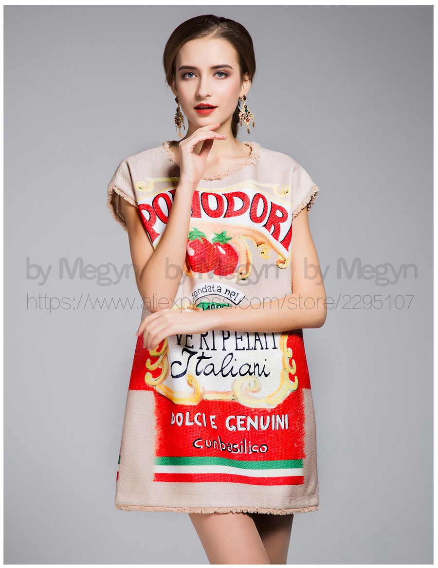 by-Megyn-New-Fashion-2017-Runway-Designer-Summer-Dress-Women39s-Sleeveless-Letter-Print-Above-Knee-M-32773502726