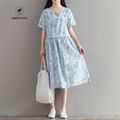 dresses---Spring-vintage-small-fresh-plaid-slim-waist-full-dress-preppy-style-long-sleeve-fluid-one--32287832826