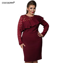 fashionable-office-women-dresses-Large-size-casual-o-neck-Long-sleeve-bodycon-Dress-2018-plus-size-w-32686942131