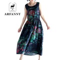 high-quality--Large-size-women39s-autumn-and-winter-Girls-long-sleeved-cotton-retro-floral-dress-Fem-32327442179