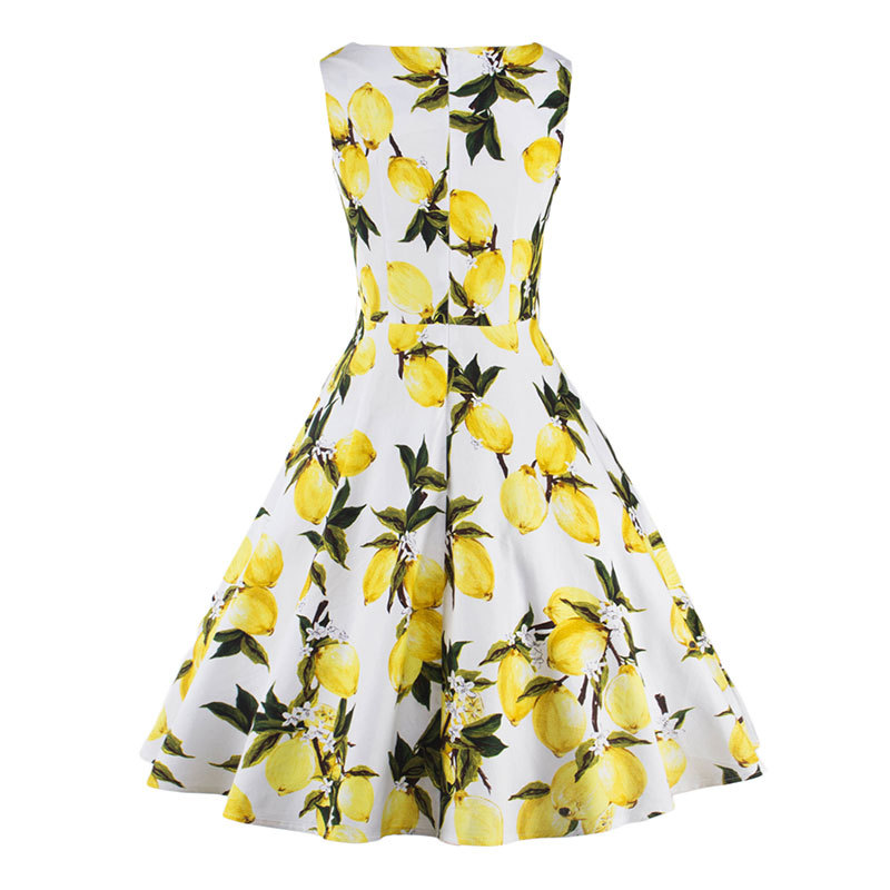 iiiher-Lemon-Print-floral-50-60s-Vintage-Dresses-Audrey-Hepburn-Sleeveless-2016-Summer-Retro-Dress-V-32695511268