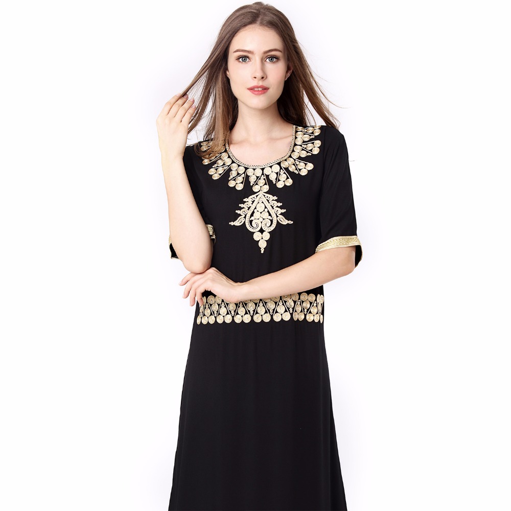 islamic-clothing-for-women-muslim-Long-sleeve-Dress-black-abaya-dubai-moroccan-Kaftan-Caftan-Islamic-32763856396