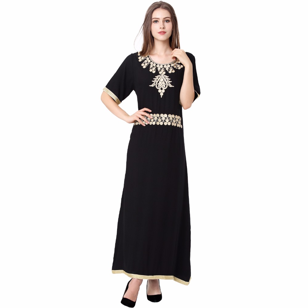 islamic-clothing-for-women-muslim-Long-sleeve-Dress-black-abaya-dubai-moroccan-Kaftan-Caftan-Islamic-32763856396