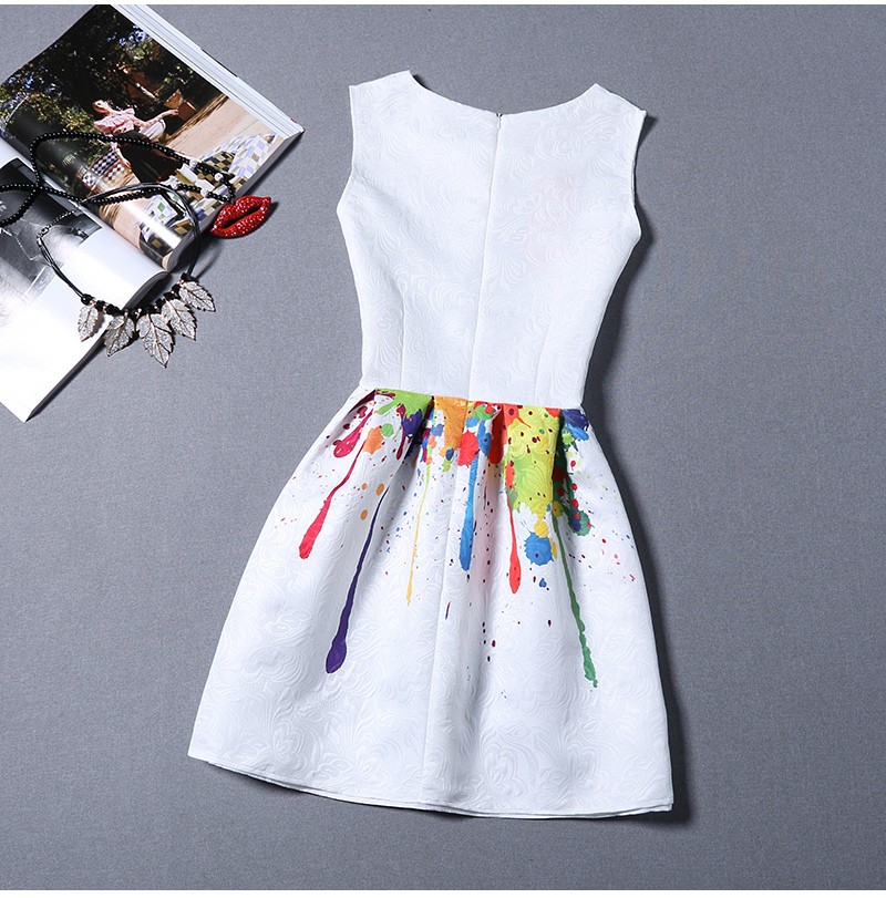 new-women-printed-flower-dress-sleeveless-knee-length-one-piece-dress-casual-slim-bodycon-korea-coll-32270136333