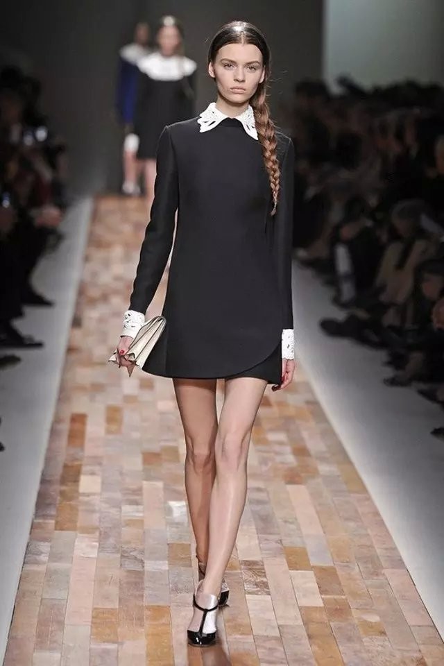 spring-fashion-women-office-black-dress-with-white-collar-Casual-Slim-vestido-vintage-Long-Sleeve-El-32512800374