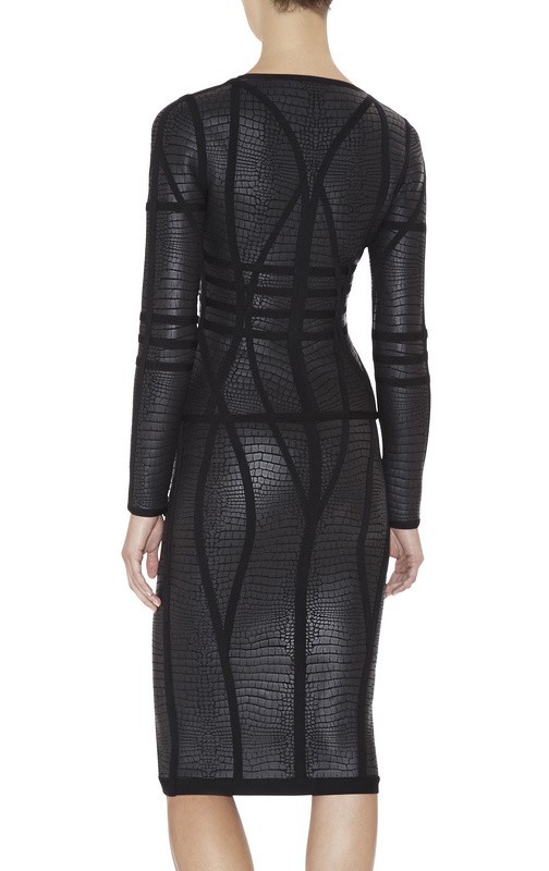 women-sexy-strips-black-patchwork-full-sleeve-celebrity-bandage-dress-one-piece-front-zipper-party-s-1565752469