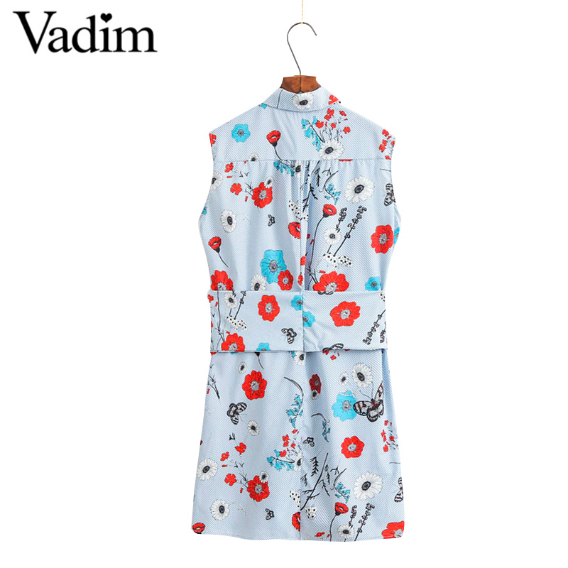 women-sweet-butterfly-flower-print-shirt-dress-sashes-sleeveless-turn-down-collar-summer-ladies-casu-32801539602