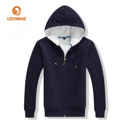 2016 Winter Fashion Plaid Mens Super Thick Warm Lamb Wool Zipper Hoodies Sweatshirts Men Women Casual XXXL Hooded Fleece Coats