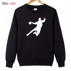 2017 Autumn and winter Fashion New Hoodies Men Tees Keep Calm And Play Handball  Male Under Hoodies & Sweatshirts