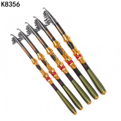 2017 New 99% Carbon 1.8M 2.1M 2.4M 2.7M 3.0M Portable Telescopic Fishing Rod Spinning Fish Hand Fishing Tackle Sea Rod Ocean rod