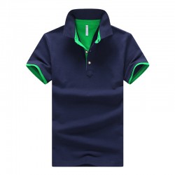 2017 New Brands Mens Printed POLO Shirts Brands 95% Cotton Short Sleeve Camisas Polo Stand Collar Male Polo Shirt M-3XL,EDA324