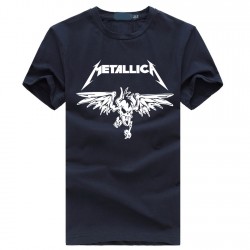 Classic Rock Heavy Metal Metallica tshirt Men For male 2017 New summer short Sleeve Cotton Casual Streetwear hip hop top t shirt