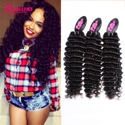 Hot ! Brazillian Deep Wave Brazilian Virgin Hair Deep Wave Brazilian Hair 4 Bundles Curly Weave Human Hair