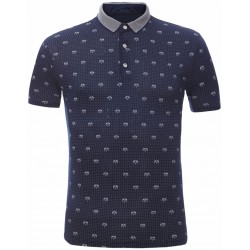 Men Stripe Polo Shirts None-Iron Polyester 2016 New Arrival Business Casual Brand Fashion Short Sleeve Polo Summer Shirt T0025