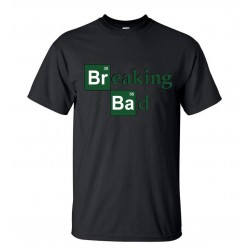 Men's 2016 Breaking Bad Printed T Shirts Fashion Heisenberg Summer Short Sleeve T-Shirt Round Neck Streetwear Hip Hop Tops Tees