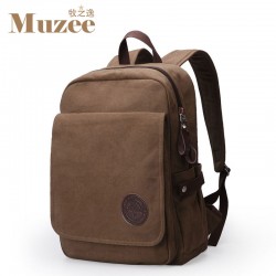 Muzee Free shipping men's backpacks backpack style ,fashion casual canvas backpack school bags for male, travel bag