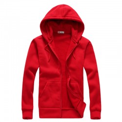 New spring-autumn moleton masculino fashion brief Men's hoodies cardigan sweatshirt red/black/blue/gray jackets and coat