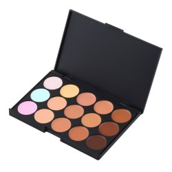 Professional Concealer Palette15 Color Makeup Facial Concealer Camouflage Cream Palette Cosmetic Makeup base Palettes Cosmetic
