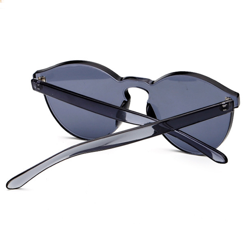 RSSELDN New One Piece Lens Sunglasses Women Transparent Plastic Glasses ...