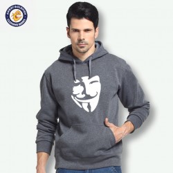 V for Vendetta Sweatshirt Men Hoodies Fashion Solid Fleece Hoodie Mens Suit Pullover Men's Tracksuits Moleton Masculino