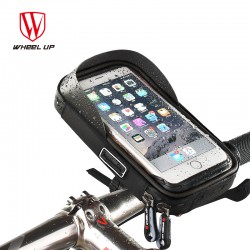 WHEEL UP Bike Bicycle Phone Bag Rainproof TPU Touch Screen Cell Phone Holder Bicycle Handlebar Bags MTB Frame Pouch Bag 2017 