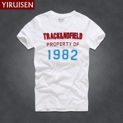 YIRUISEN Brand New York Style T shirt Men Short Sleeve Fashion 2016 Summer White T-Shirt Tshirt Homme Camisetas Masculinas