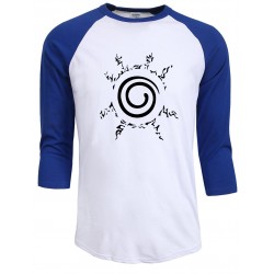 anime t shirts brand blood youth uzumaki naruto print men t shirt 2017 summer autumn funny raglan sleeve 100% cotton clothing