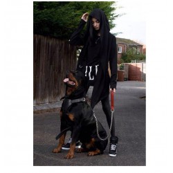 long design sweatshirt  Black hoodies and sweatshirts black hood gown Streets hoody with zipper